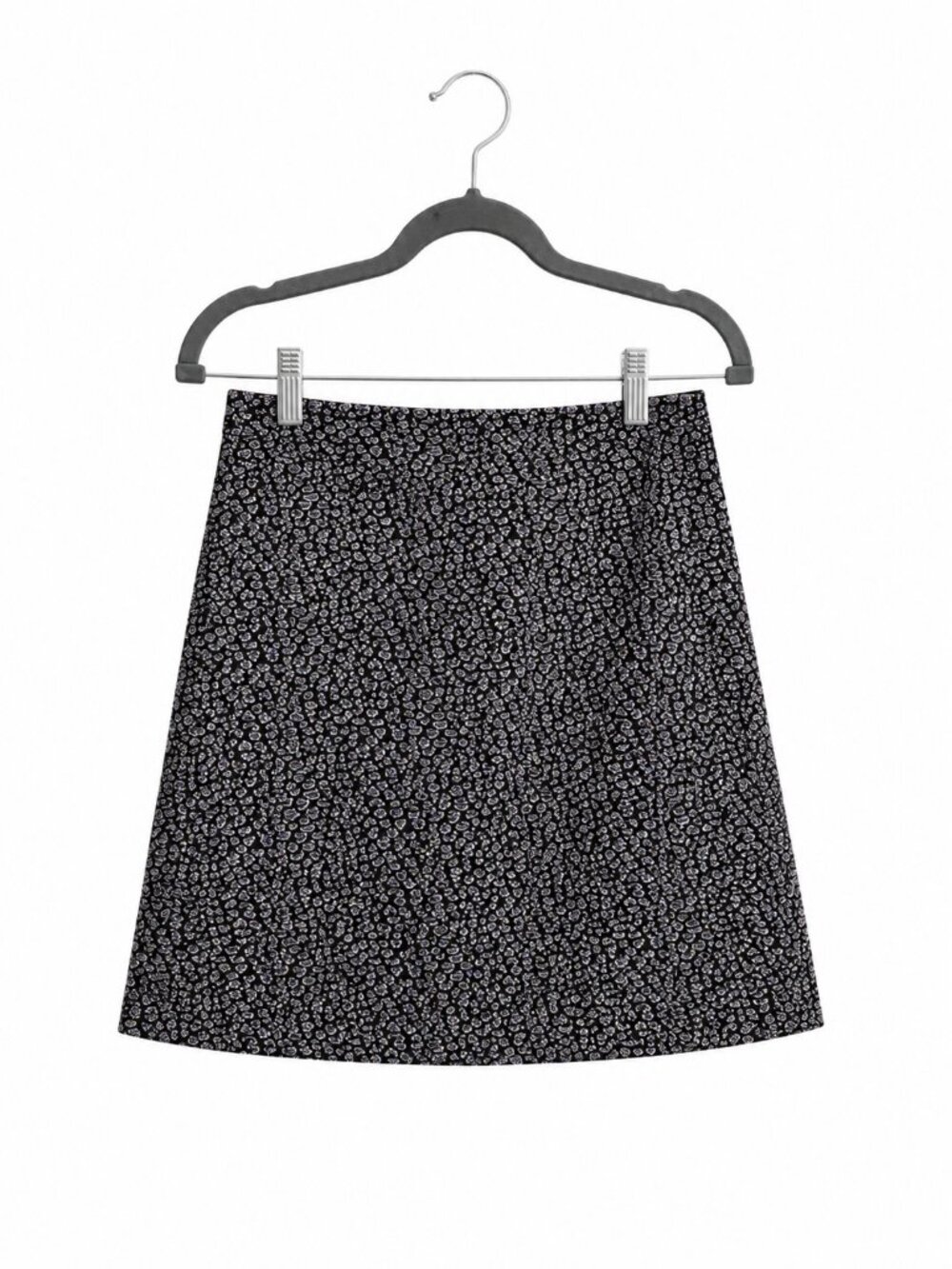 LOFT Printed A-Line Skirt